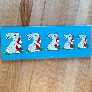 Antique Rabbit Wood Puzzle